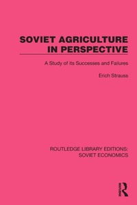 Abbildung von: Soviet Agriculture in Perspective - Routledge
