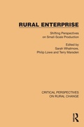 Cover: Rural Enterprise - Routledge