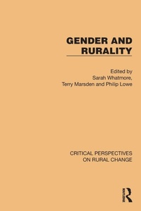 Enlarge image Cover: Gender and Rurality - Routledge
