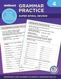 Cover: Grammar Practice Grade 4 - Chalkboard Publishing Inc
