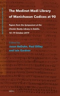 Cover: The Medinet Madi Library of Manichaean Codices at 90 - Brill