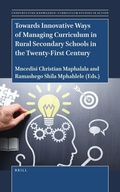 Cover: Towards Innovative Ways of Managing Curriculum in Rural Secondary Schools in the Twenty-First Century - Brill