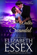 Cover: She Walks in Scandal (Reckless Brides, #8) - Oliver-Heber Books