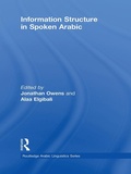 Cover: Information Structure in Spoken Arabic - Routledge