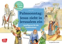 Abbildung von: Palmsonntag: Jesus zieht in Jerusalem ein. Erzählschienen-Figurenset - Don Bosco Medien