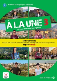 Abbildung von: À LA UNE 3 - Édition hybride - Klett