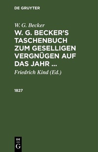 Enlarge image Cover: 1827 - De Gruyter