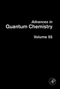 Cover: Advances in Quantum Chemistry - Academic Press