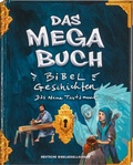 Cover: Das Mega-Buch. Bibelgeschichten. Das Neue Testament. Ein Mitmach-Buch mit Spielen und R&auml;tseln zur Bibel inkl. Sticker. Geschichten von Jesus und seinen J&uuml;ngern: F&uuml;r Kinder ab 8 Jahre - Deutsche Bibelgesellschaft