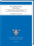 Cover: Der sahidische Psalter. <i>Editio Minor</i> - Harrassowitz Verlag