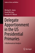 Cover: Delegate Apportionment in the US Presidential Primaries - Springer