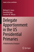 Cover: Delegate Apportionment in the US Presidential Primaries - Springer