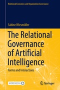Cover: The Relational Governance of Artificial Intelligence - Springer