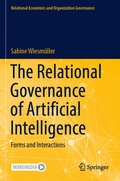 Cover: The Relational Governance of Artificial Intelligence - Springer