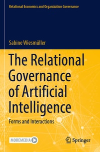 Enlarge image Cover: The Relational Governance of Artificial Intelligence - Springer