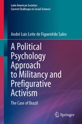 Cover: A Political Psychology Approach to Militancy and Prefigurative Activism - Springer