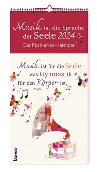 Abbildung von: Musik ist die Sprache der Seele 2024 - St. Benno Verlag GmbH