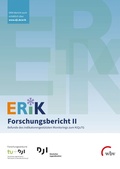 Cover: ERiK-Forschungsbericht II - wbv Media