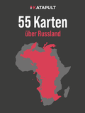 Cover: 55 Karten &uuml;ber Russland - KATAPULT Verlag