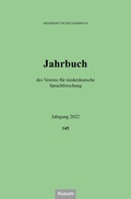 Cover: Niederdeutsches Jahrbuch - Husum Druck- und Verlagsgesellschaft
