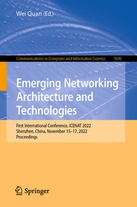Enlarge image Cover: Emerging Networking Architecture and Technologies - Springer