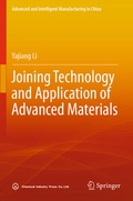 Cover: Joining Technology and Application of Advanced Materials - Springer
