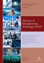 Cover: Advances in Manufacturing Technology XXXV - IOS Press,US