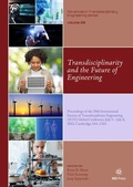 Cover: Transdisciplinarity and the Future of Engineering - IOS Press,US