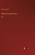 Cover: History of English Poetry - Outlook Verlag