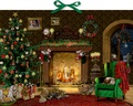 Cover: Wand-Adventskalender - Kaminzimmer - Coppenrath