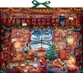 Cover: Zettel-Adventskalender - Aufregende Winterferien in den Bergen - Coppenrath