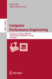 Enlarge image Cover: Computer Performance Engineering - Springer