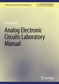 Cover: Analog Electronic Circuits Laboratory Manual - Springer