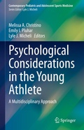 Cover: Psychological Considerations in the Young Athlete - Springer