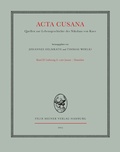 Cover: Acta Cusana. Quellen zur Lebensgeschichte des Nikolaus von Kues. Band III, Lieferung 2 - Meiner