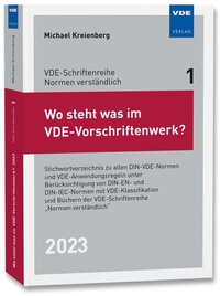 Abbildung von: Wo steht was im VDE-Vorschriftenwerk? 2023 - VDE Verlag