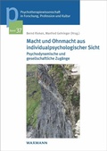 Cover: Macht und Ohnmacht aus individualpsychologischer Sicht - Waxmann Verlag GmbH
