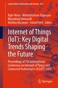 Cover: Internet of Things (IoT): Key Digital Trends Shaping the Future - Springer
