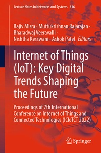 Enlarge image Cover: Internet of Things (IoT): Key Digital Trends Shaping the Future - Springer