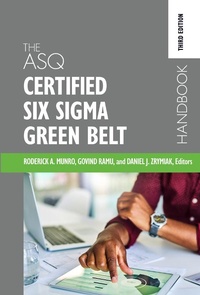 Abbildung von: The ASQ Certified Six Sigma Green Belt Handbook - ASQ Quality Press