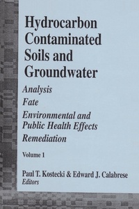 Abbildung von: Hydrocarbon Contaminated Soils and Groundwater - CRC Press
