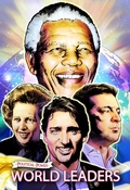 Cover: Political Power: World Leaders: Nelson Mandela, Margaret Thatcher, Volodymyr Zelensky and Justin Trudeau - TidalWave Productions