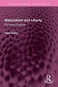 Enlarge image Cover: Nationalism and Liberty - Routledge