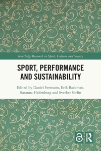 Enlarge image Cover: Sport, Performance and Sustainability - Routledge