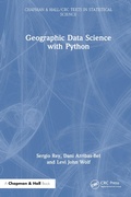 Cover: Geographic Data Science with Python - Chapman & Hall/CRC