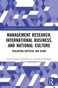 Cover: Management Research, International Business, and National Culture - Routledge