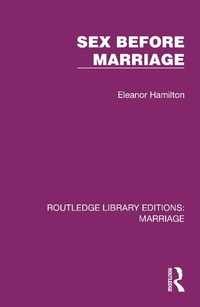 Abbildung von: Sex Before Marriage - Routledge