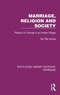 Abbildung von: Marriage, Religion and Society - Routledge