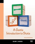 Cover: A Gentle Introduction to Stata, Revised Sixth Edition - Stata Press