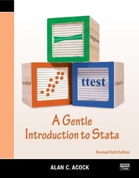 Enlarge image Cover: A Gentle Introduction to Stata, Revised Sixth Edition - Stata Press
